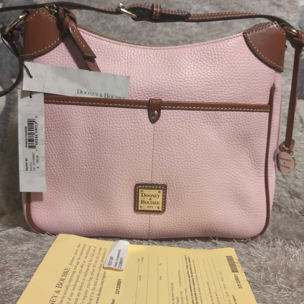 SOLD
“Dooney & Bourke” Baby Pink “Kimberly XBody” New w/Tags!